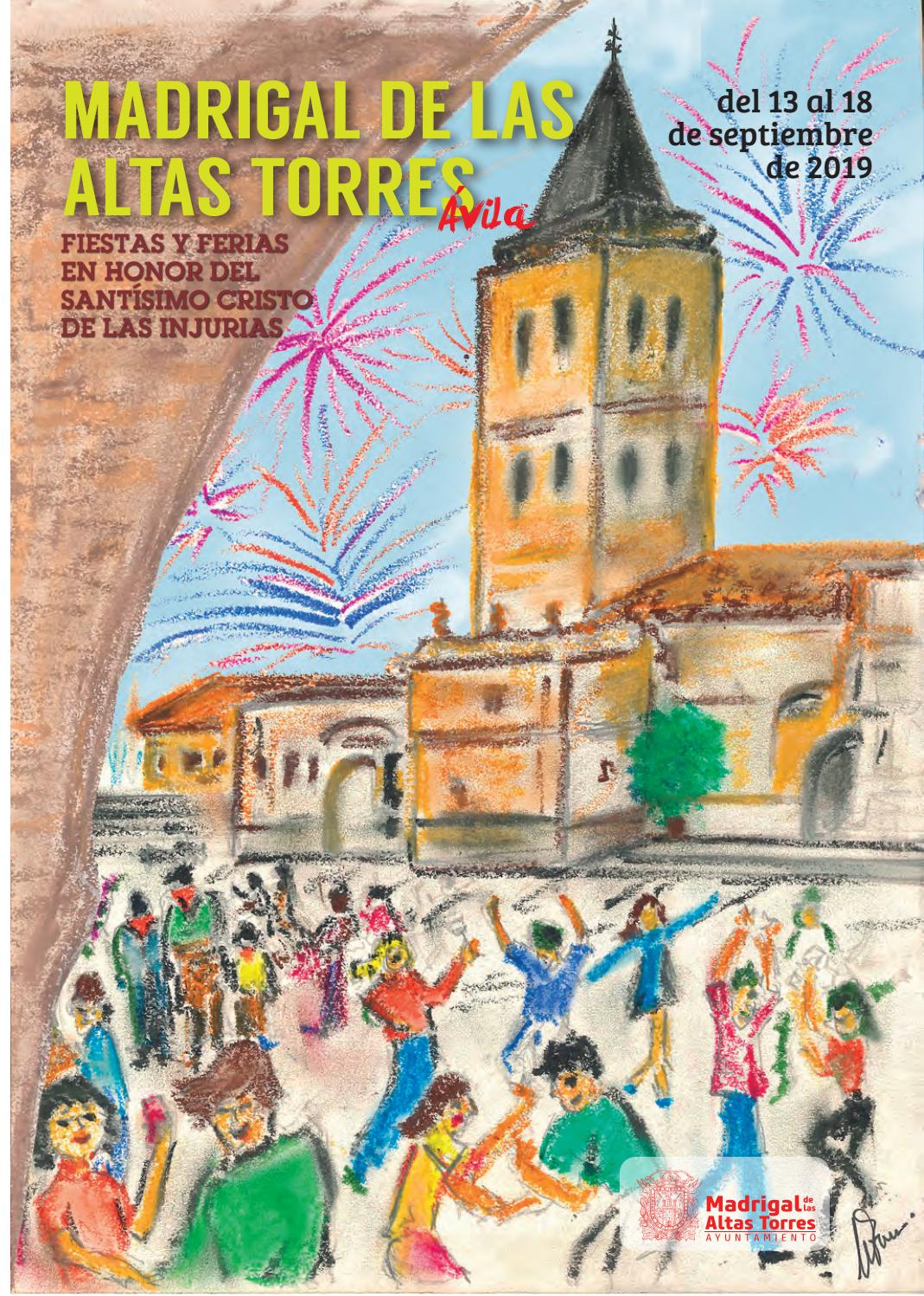 Fiestas en honor al Santísimo Cristo de las Injurias 2019 Madrigal de las Altas Torres
